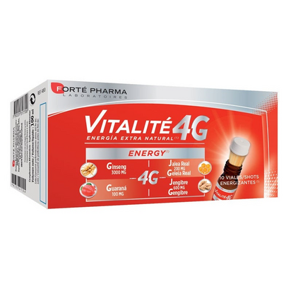 Forte Pharma Forchá Pharma Vitalichá 4G Energy Frascos 10 Shots